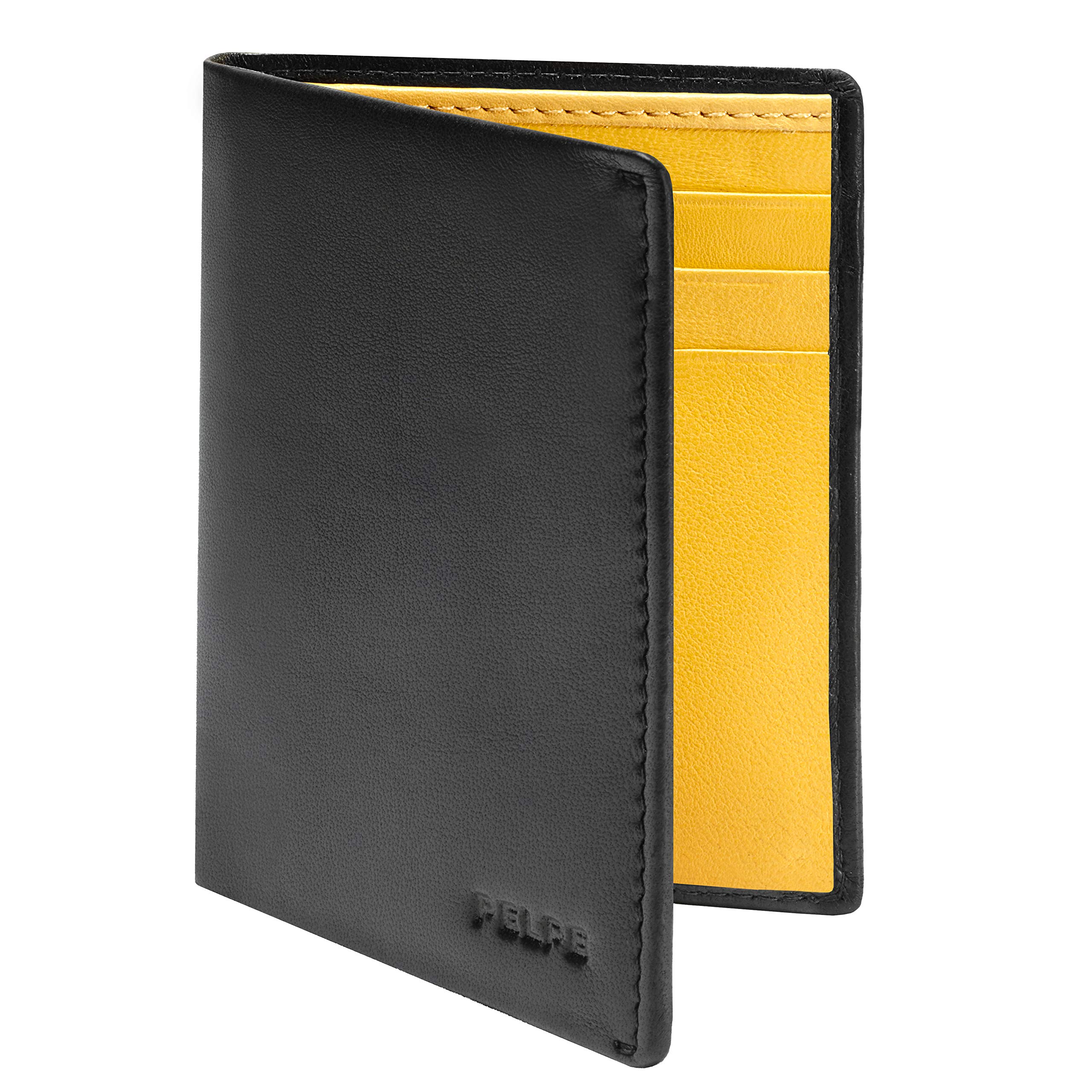 PELPE Men's Wallets, 100% Leather (8 Slots), Small Men's Wallet, Small Men's Wallets, Men's Leather Wallet, Men's Card Holder, Men's Leather Wallet