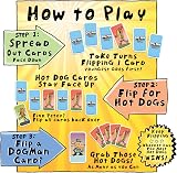 University Games Dog Man The Hot Dog Card Game 2-4 Players Yellow view 4