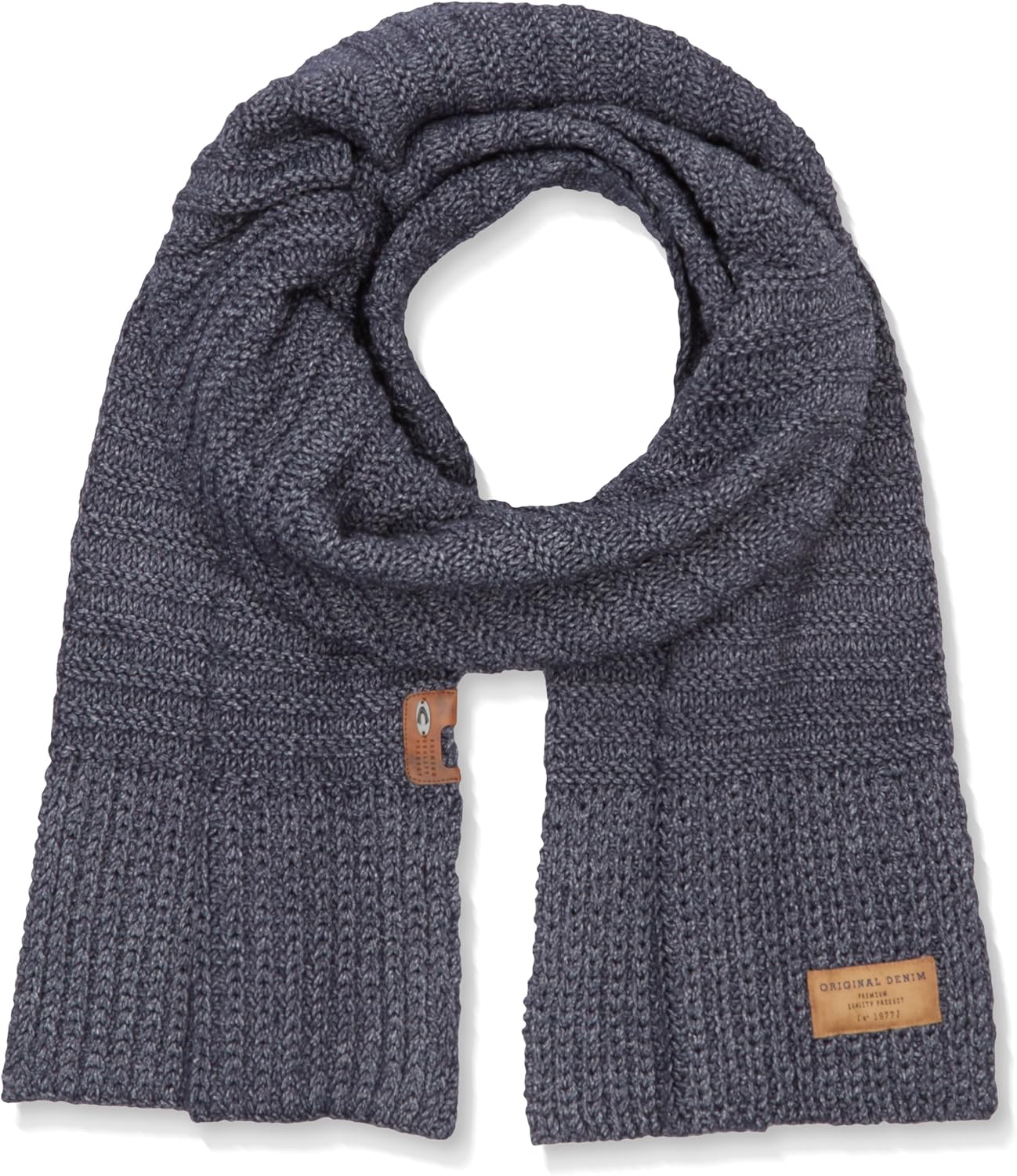 Camel Active Herren Schal Aus Baumwolle - Double Face Mit Karomuster, Weich & Langlebig