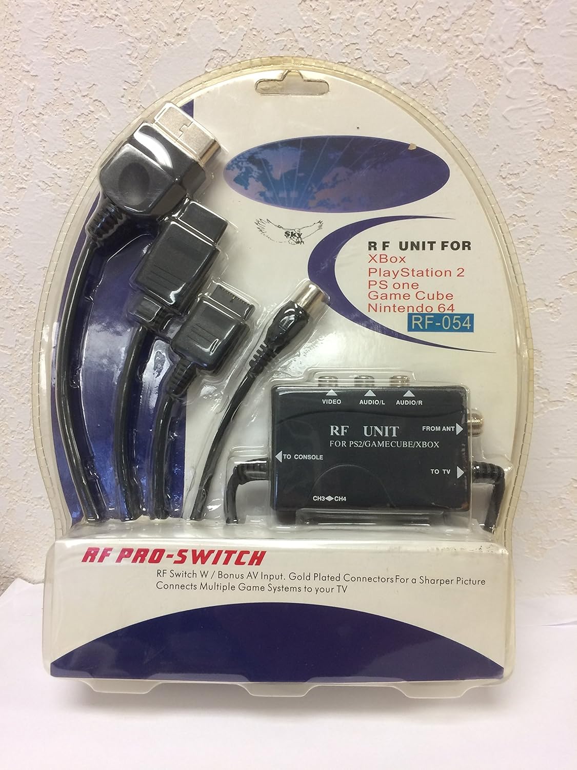 Universal RF Unit / Adapter / Switch for PS2 PS1 Xbox