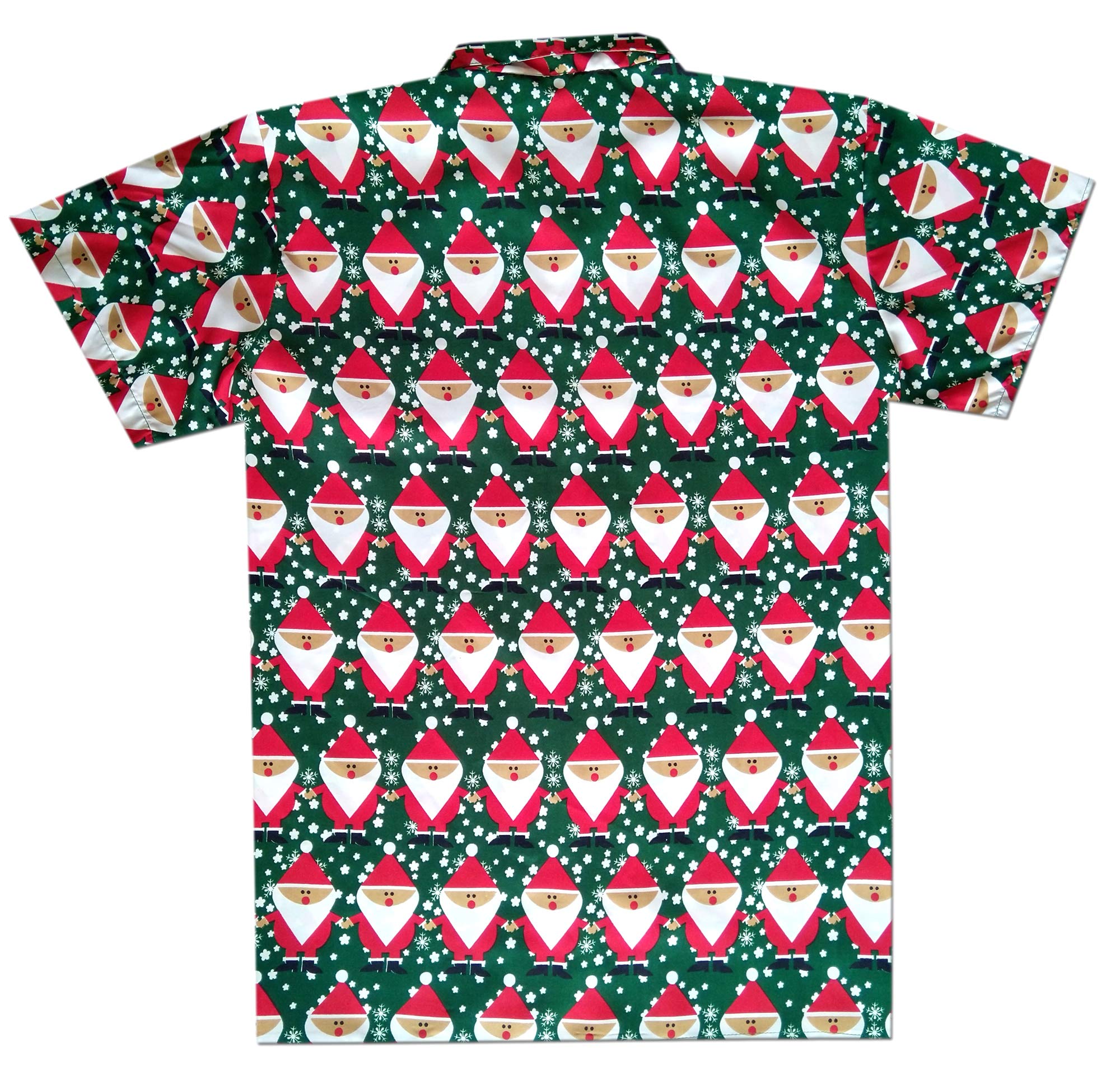 Varnit Crafts Funky Christmas Hawaiian Shirt for Men Holiday X4 - Image 8