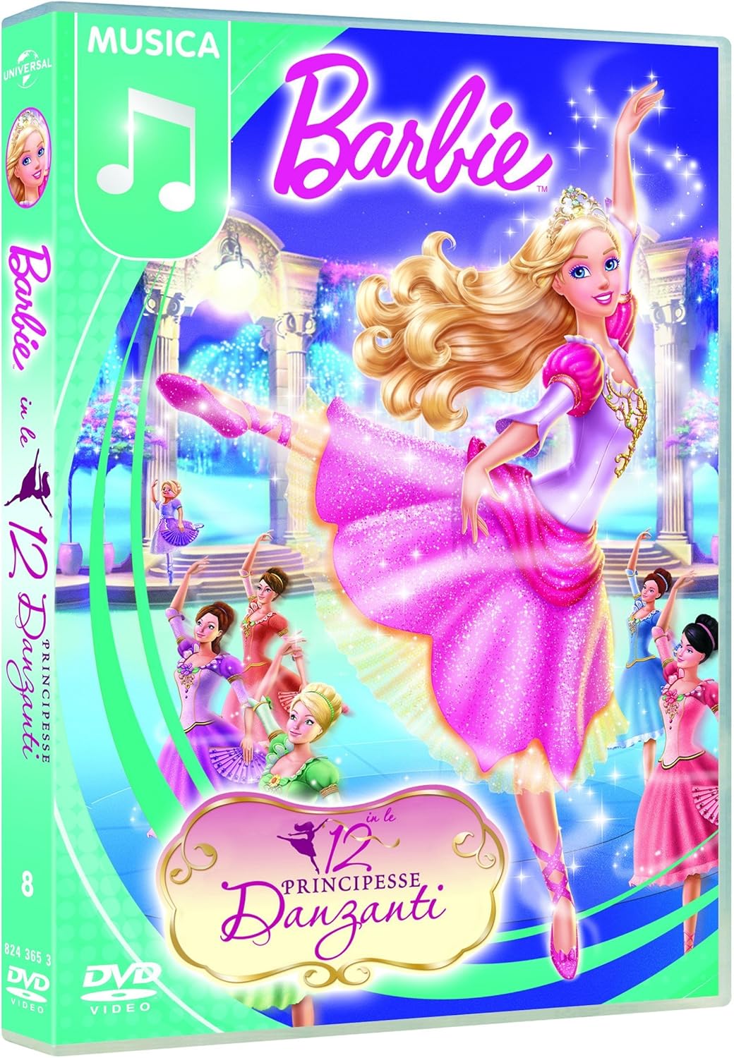 Barbie E Le 12 Principesse Danzanti Dvd