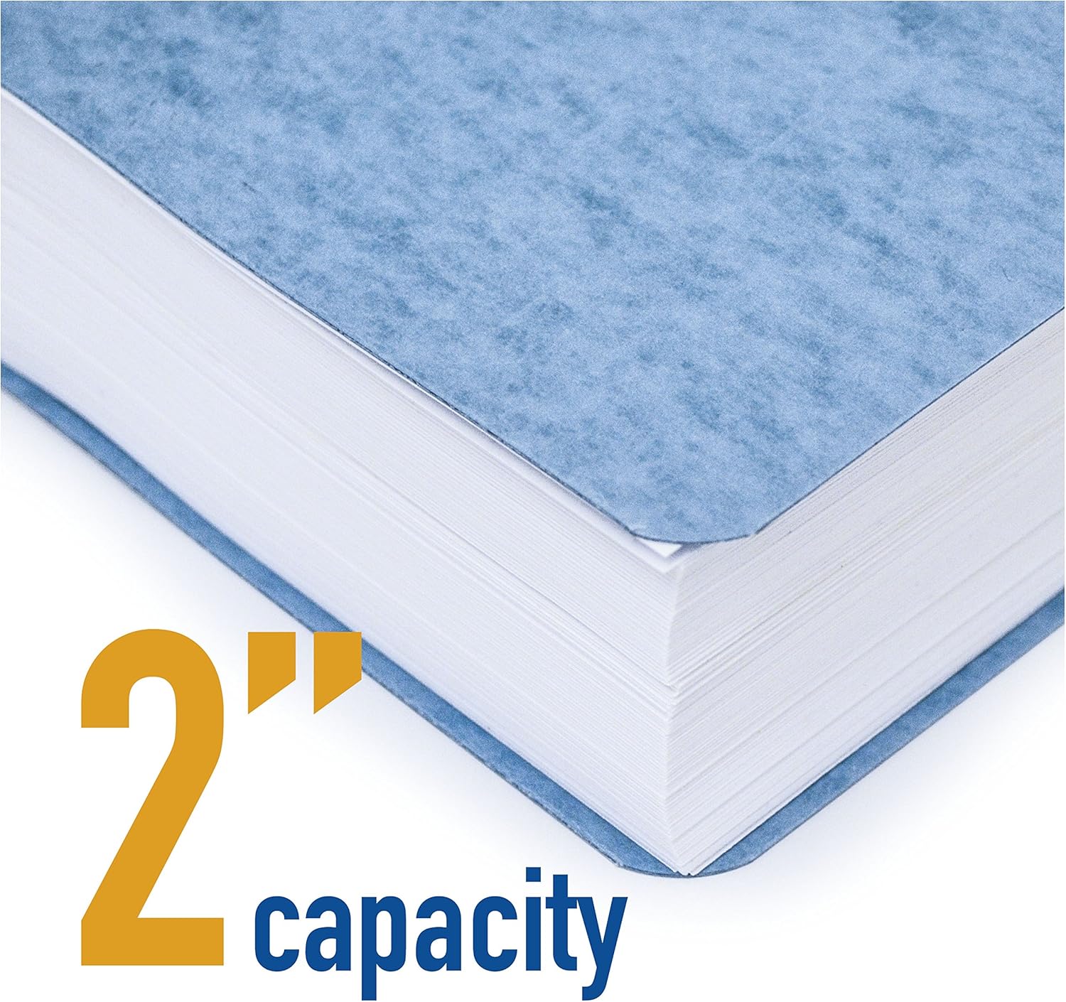 ACCO PRESSTEX Report Covers, Top Binding for Letter Size Sheets, 2 Inch Capacity, Black, 2 Pack (A7022271) : Business Report Covers : Office Products