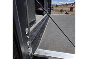 ESI ROK Block Trailer Ramp Door Gap Cover for Toy Haulers and Trailers