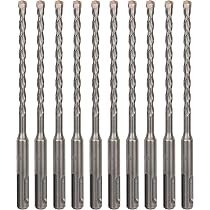 CONFAST 1/4 X 2 Inch Hammer Drive Nail-In Anchor – 100-Pack For Concrete, Block, And Brick, Permanent Fastening