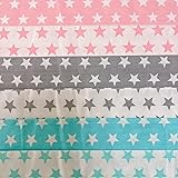 6Pcs 20" x 20" Cotton Fabric DIY Making Supplies