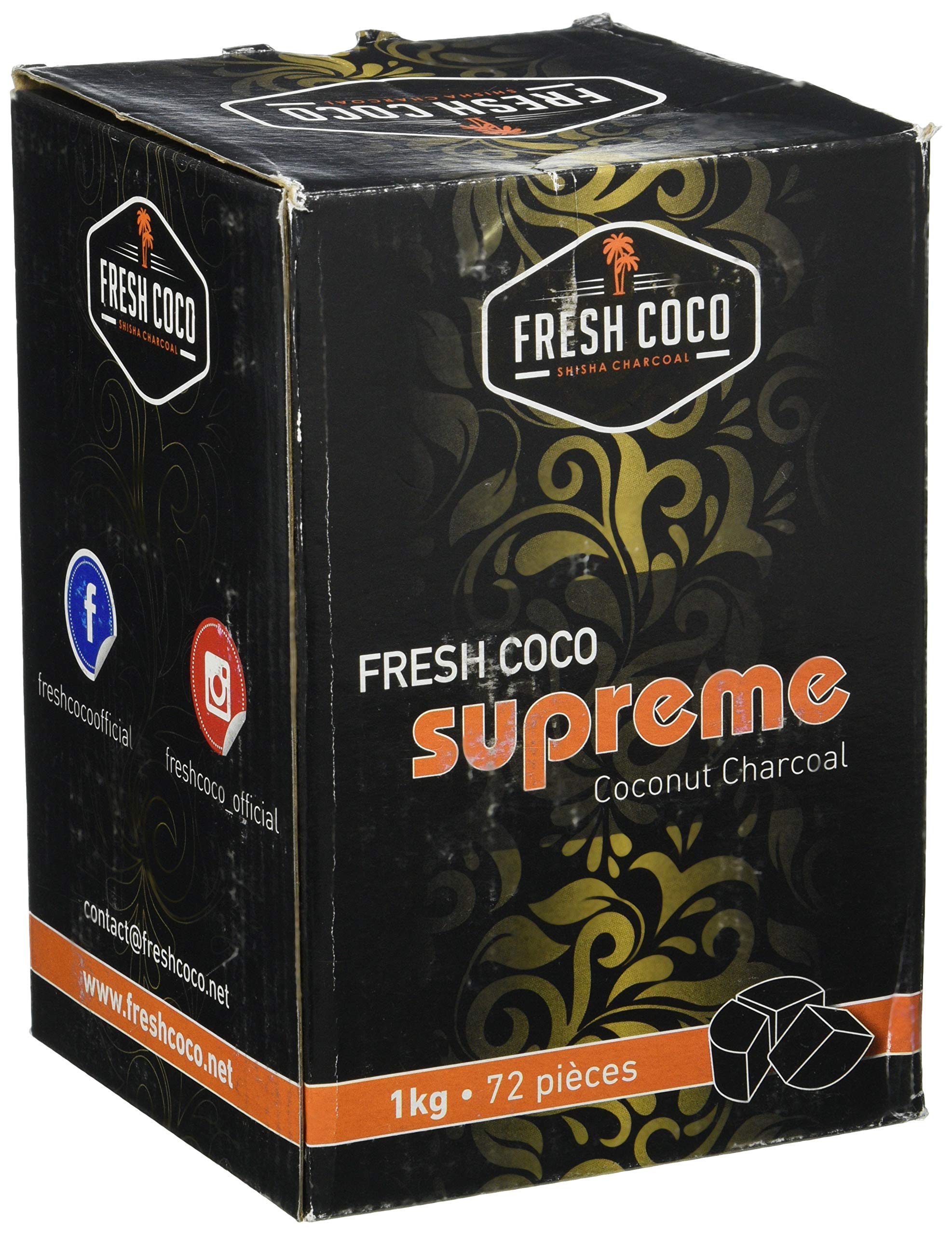 Fresh Coco Supreme Natural Charcoal 1 kg