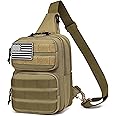 Wotony Tactical Crossbody Bag for Men - Durable Sling Bag with Cross Body Design EDC Shoulder bag