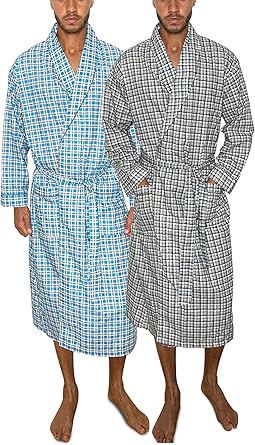 mens lightweight bathrobe