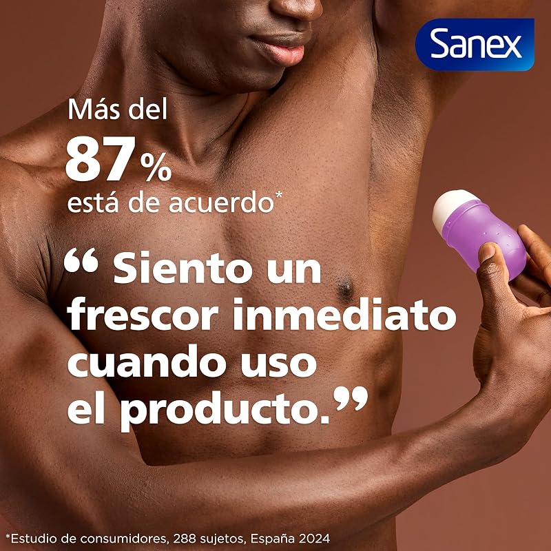 Dermo+ Desodorizante Antitranspirante Invisível Roll-On 72 Horas 50ml - proteção eficaz contra suor e mau odor - dermatologicamente testado - contém 0% de álcool* - protege de manchas