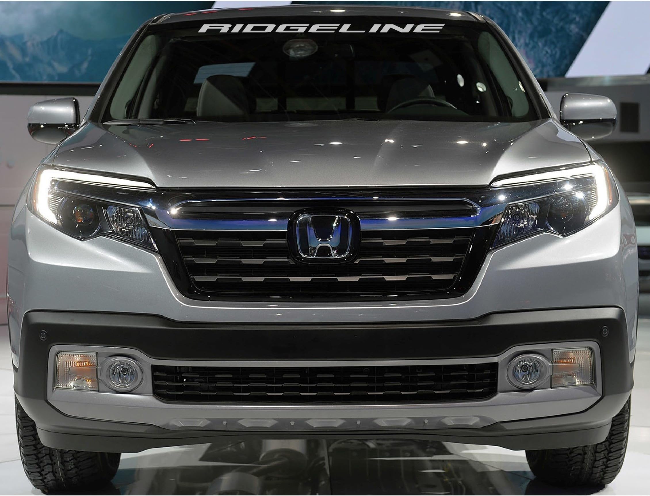 Ridgeline Windshield Decal (Gray Default Color)