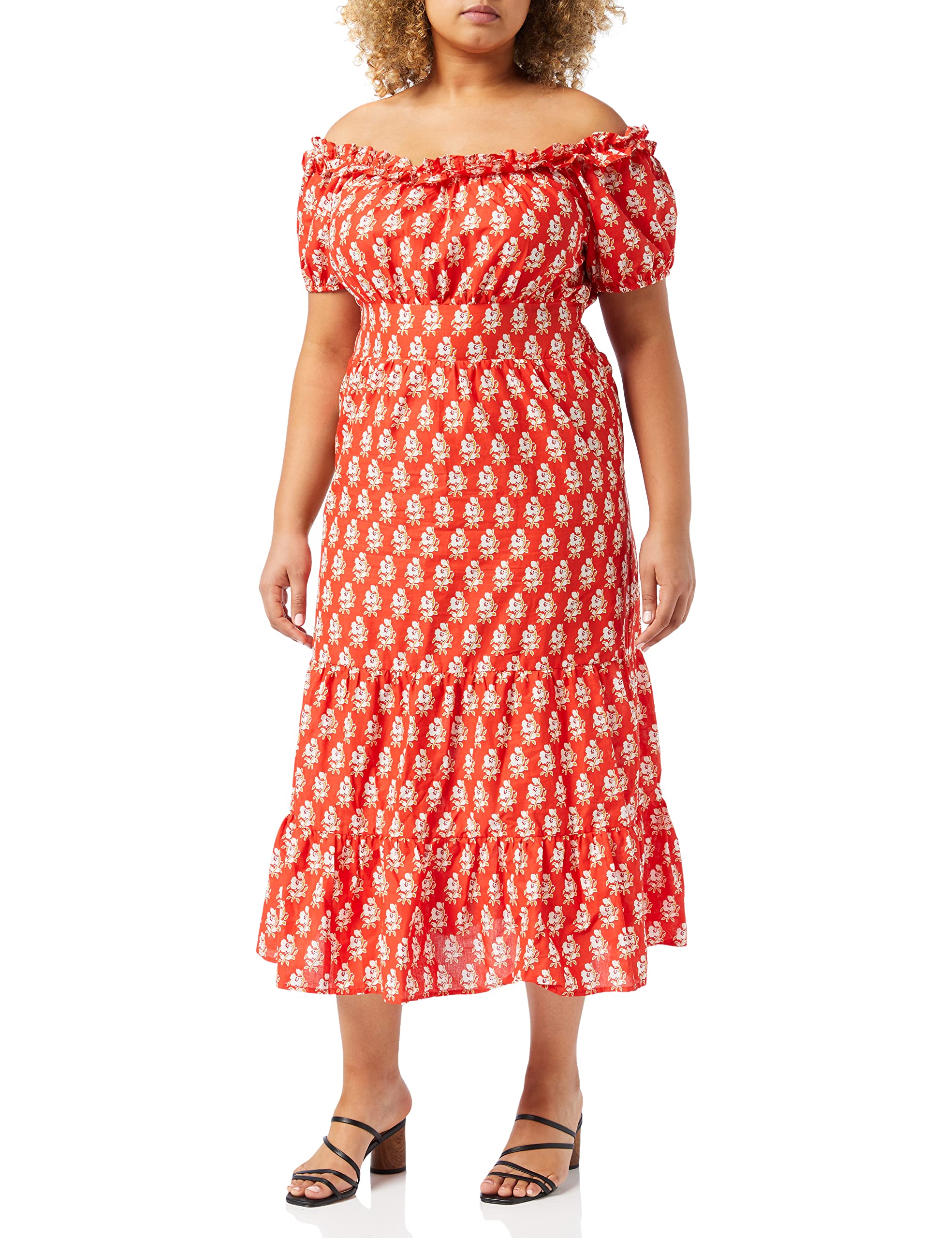 Joe Browns Easy Going Maxi Summer Dress Red