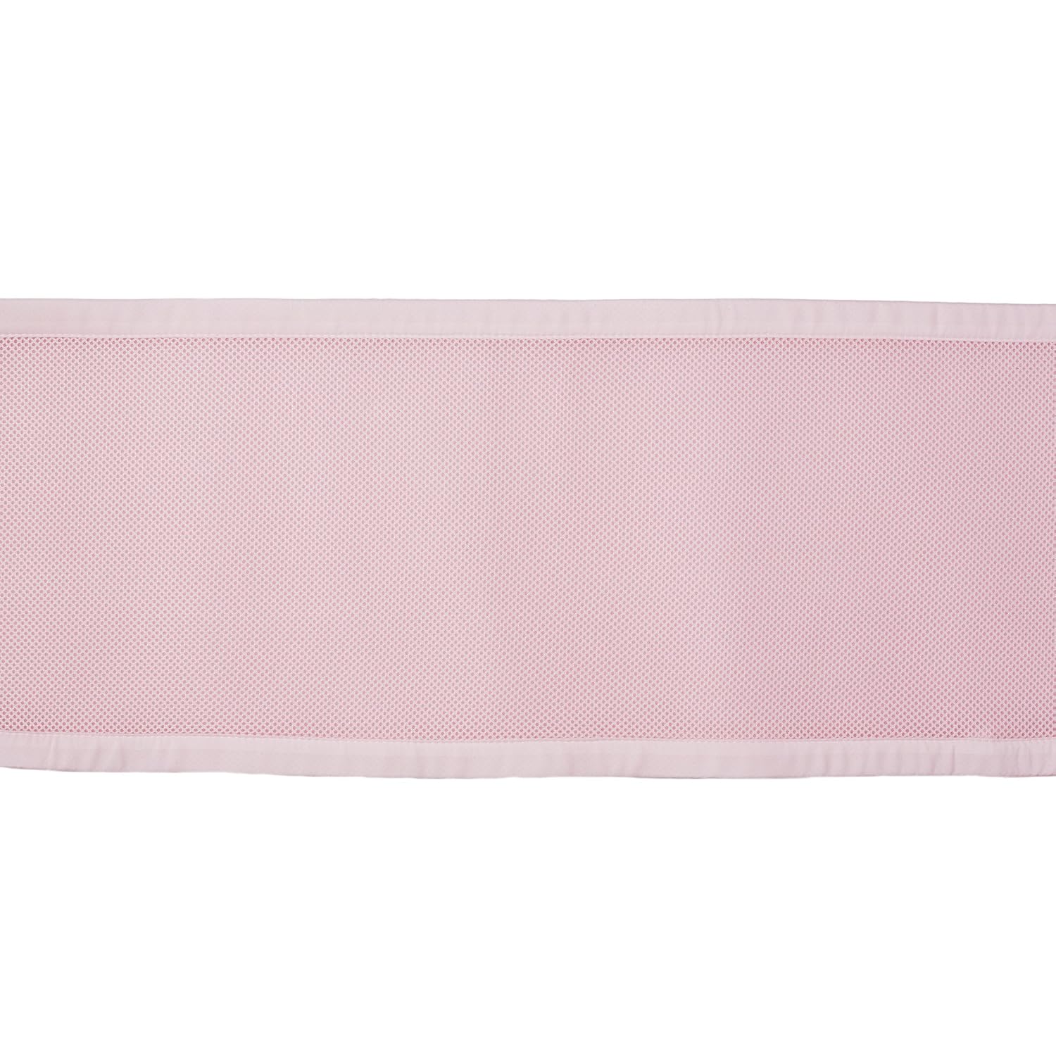 BreathableBaby Classic Breathable Mesh Crib Liner - Light Pink : Crib Bumpers : Baby