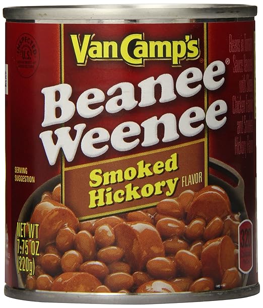 Van Camp�s Beanee Weenee, Smoked Hickory, 7.75 Ounce (Pack
