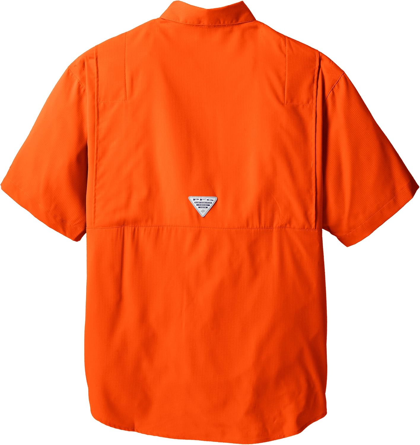 NCAA Clemson Tigers Men's Tamiami Short Sleeve Shirt, Large, CLE - Spark Orange : Clothing
