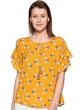 RARE Women’s Plain Regular Fit Top – Mustard, Large – Long Sleeve Basic Shirt For Casual Wear - View #10