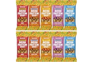 Brass Roots Organic Incan Protein Seeds - 1 oz Variety Pack (Two of Each) High Protein, School Safe, Nut Free, High Omega 3, Supports Gut Health, Good Source of Fiber, Shark Tank (10 Total)