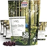 MYCL Youth Daily Vitamin Mushroom Gummies | 500mg Fruiting Body Mushrooms – Cordyceps, Reishi, Lion’s Mane, Turkey Tail & Chaga | Immune & Focus Support | PB & Jam Flavor, 30 Servings (5-Gummy Packs)