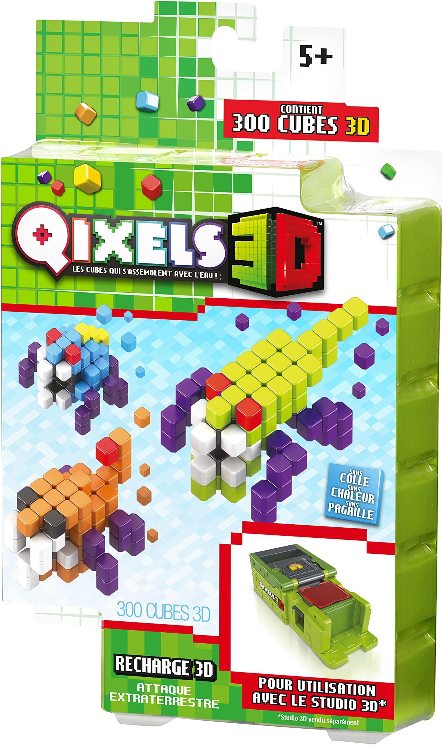 Asmokids Kanaï Kids KK87051 Qixels 3D Offshore Attack Refill