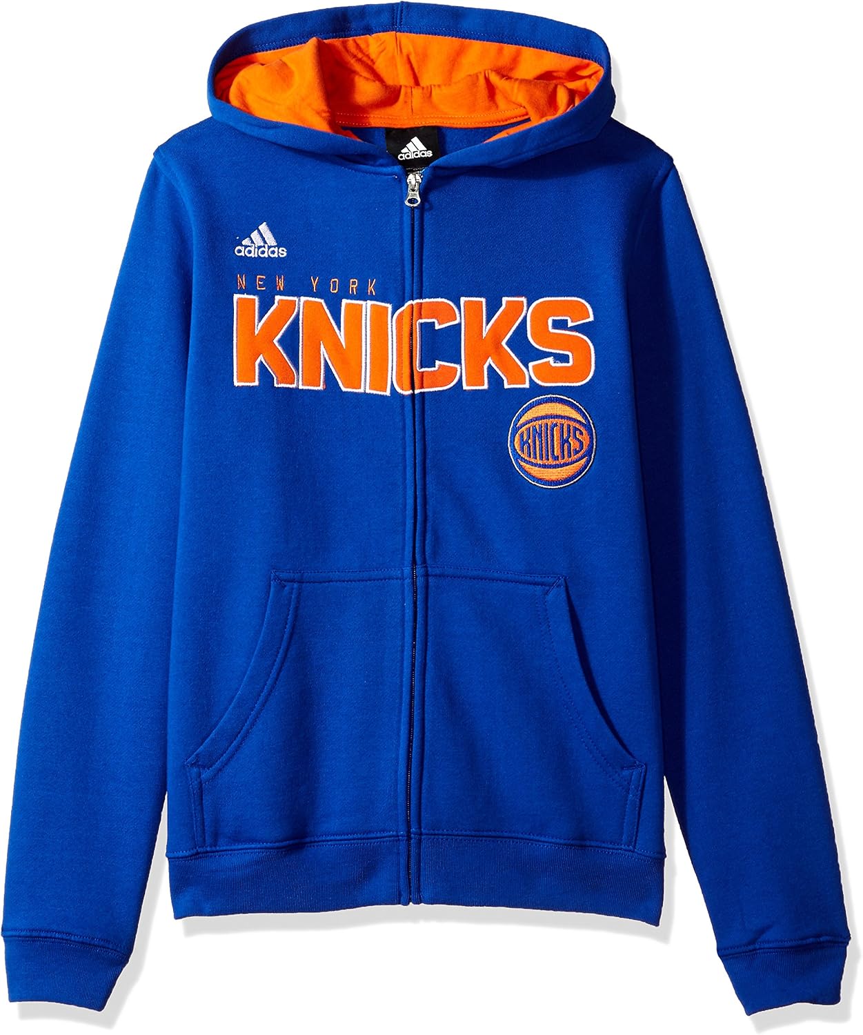 Outerstuff NBA Youth Boys Team Color Stated Full Zip Hoodie NBA Youth 820 Chicago Bulls