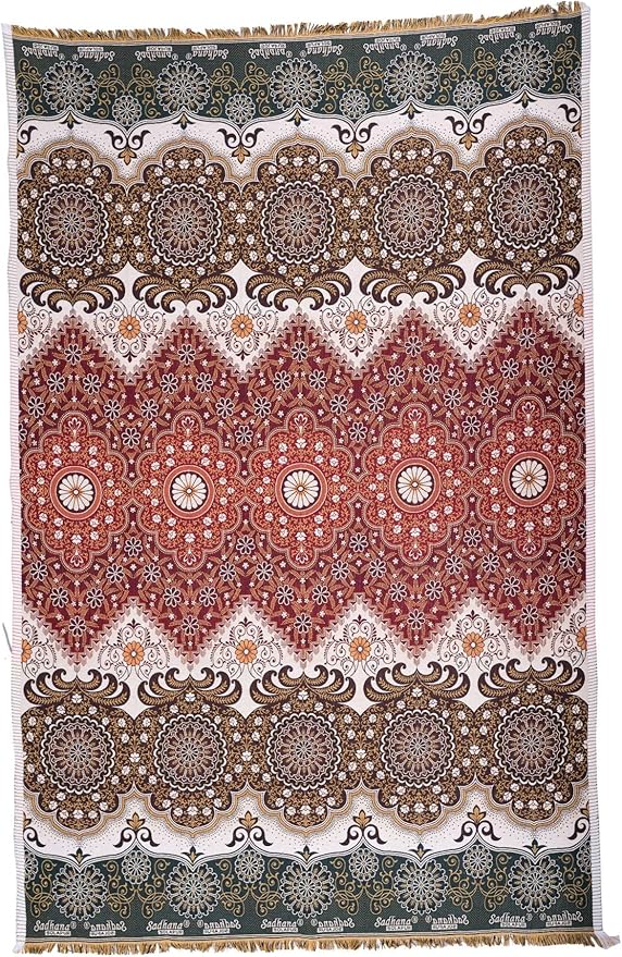Buy Varunavi Solapuri Chaddar Floral Heritage Blanket Bedspread Bed