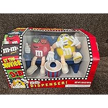 Distributeur de chocolat M&M's - Objet publicitaire - Label Emmaüs