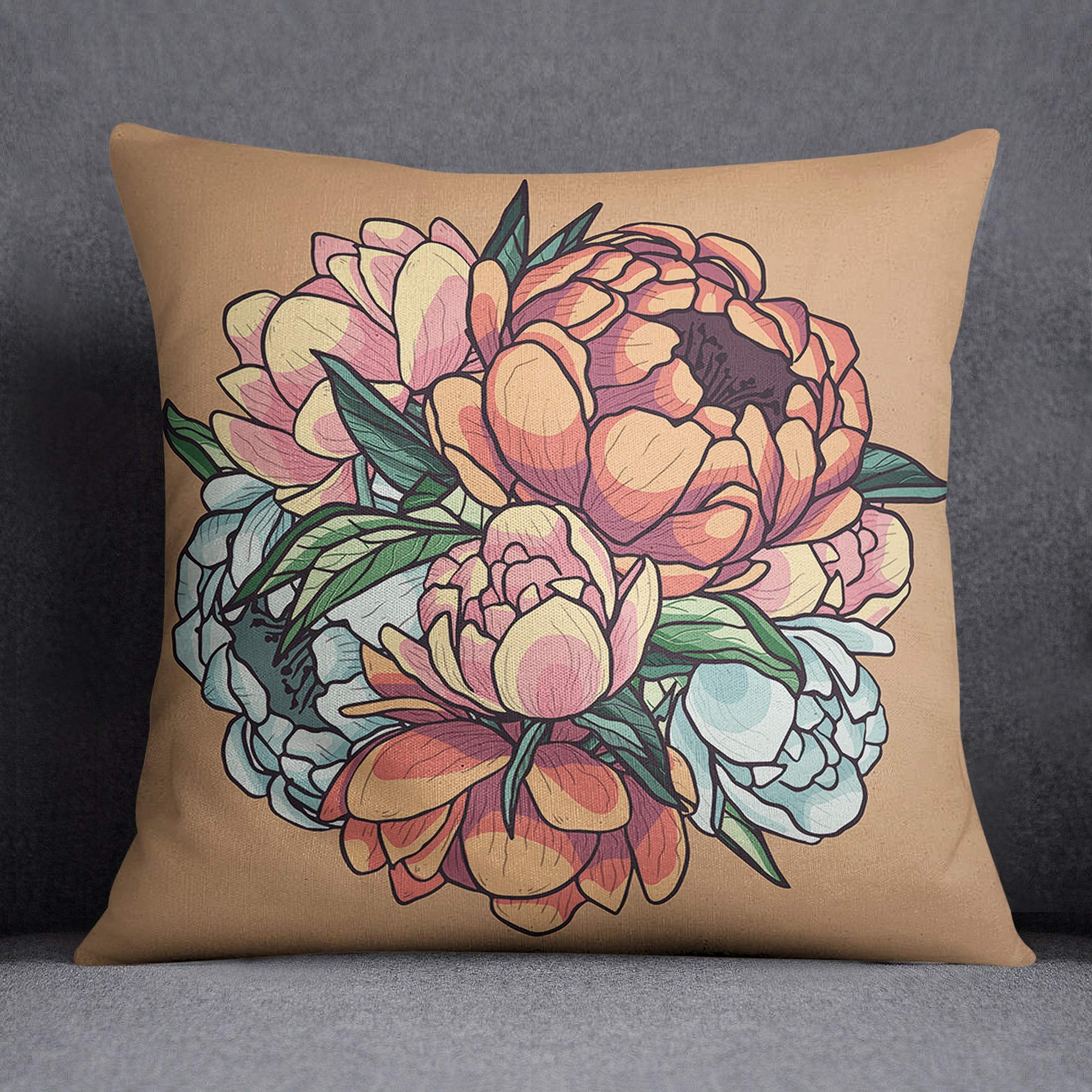 Bonamaison Decorative Cushion Cover, Multi, 45x45