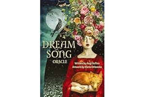 Dream Song Oracle: Deluxe 45-Card Gilt-Edged Oracle Deck with 104-Page Full-Color Illustrated Guidebook – Develop Intuition, Explore Inner Magic, Discover Feminine Wisdom