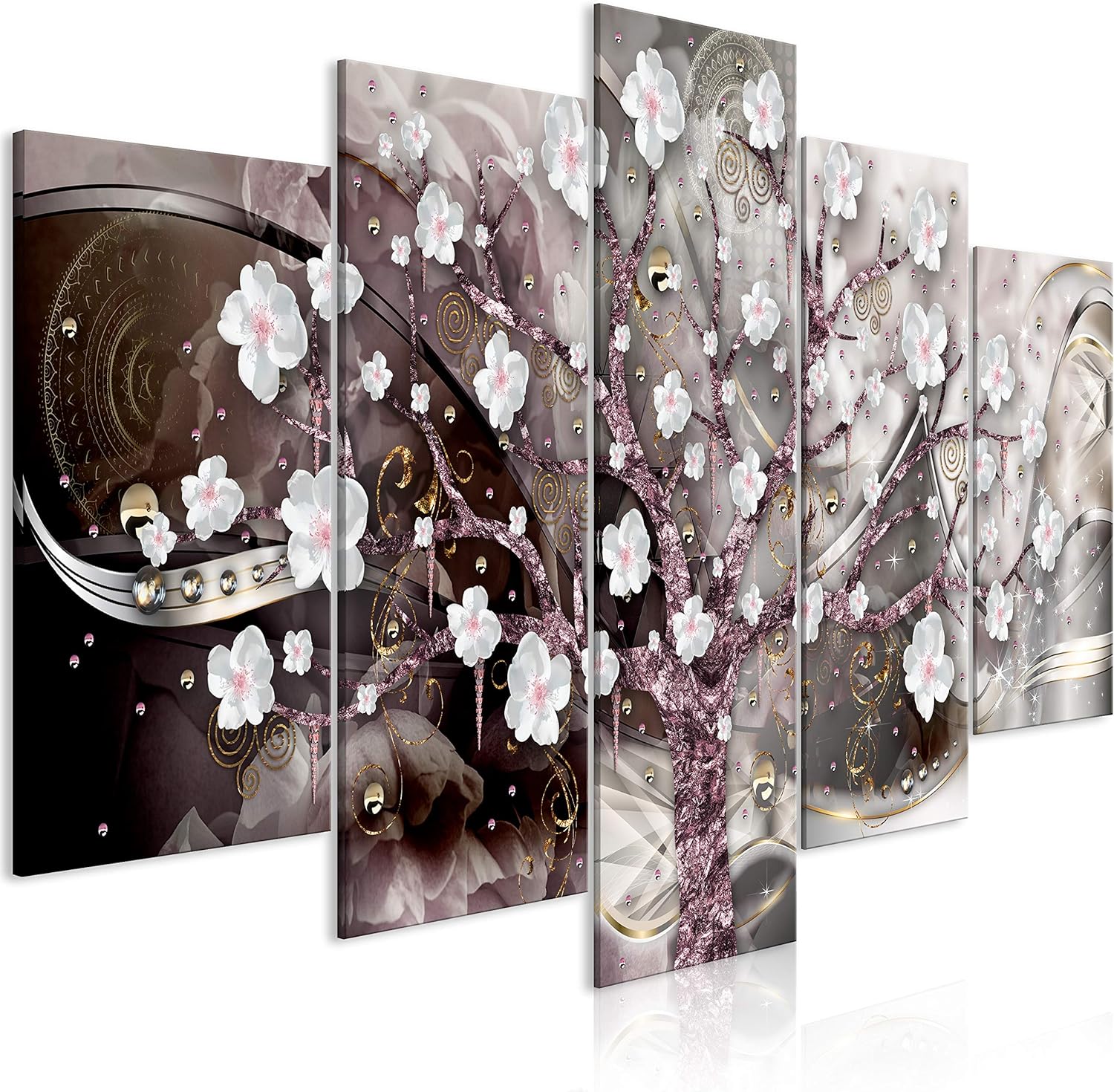 murando Canvas Wall Art Tree 200x100 cm NonWoven Canvas Prints Image