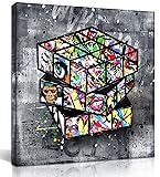 SIXTTART Graffiti Wall-Art - Banksy Canvas Wall Art