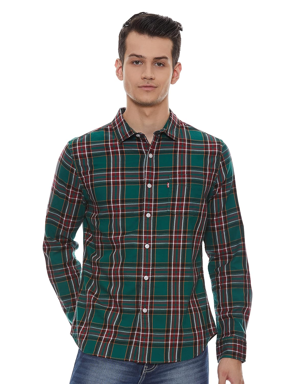 Buy Levi's Men's Slim fit Casual Shirt at Amazon.in