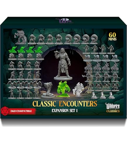 Dungeons & Dragons Wizkids: Deep Cuts Unpainted Miniatures