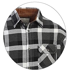 Gioberti Men's 100% Cotton Brushed Flannel Plaid