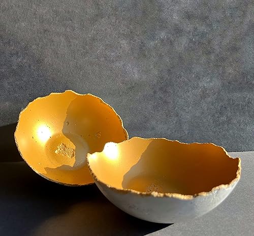 Gold Concrete Jewelry Mix Small/Large Jewelry Dish Tray, Concrete