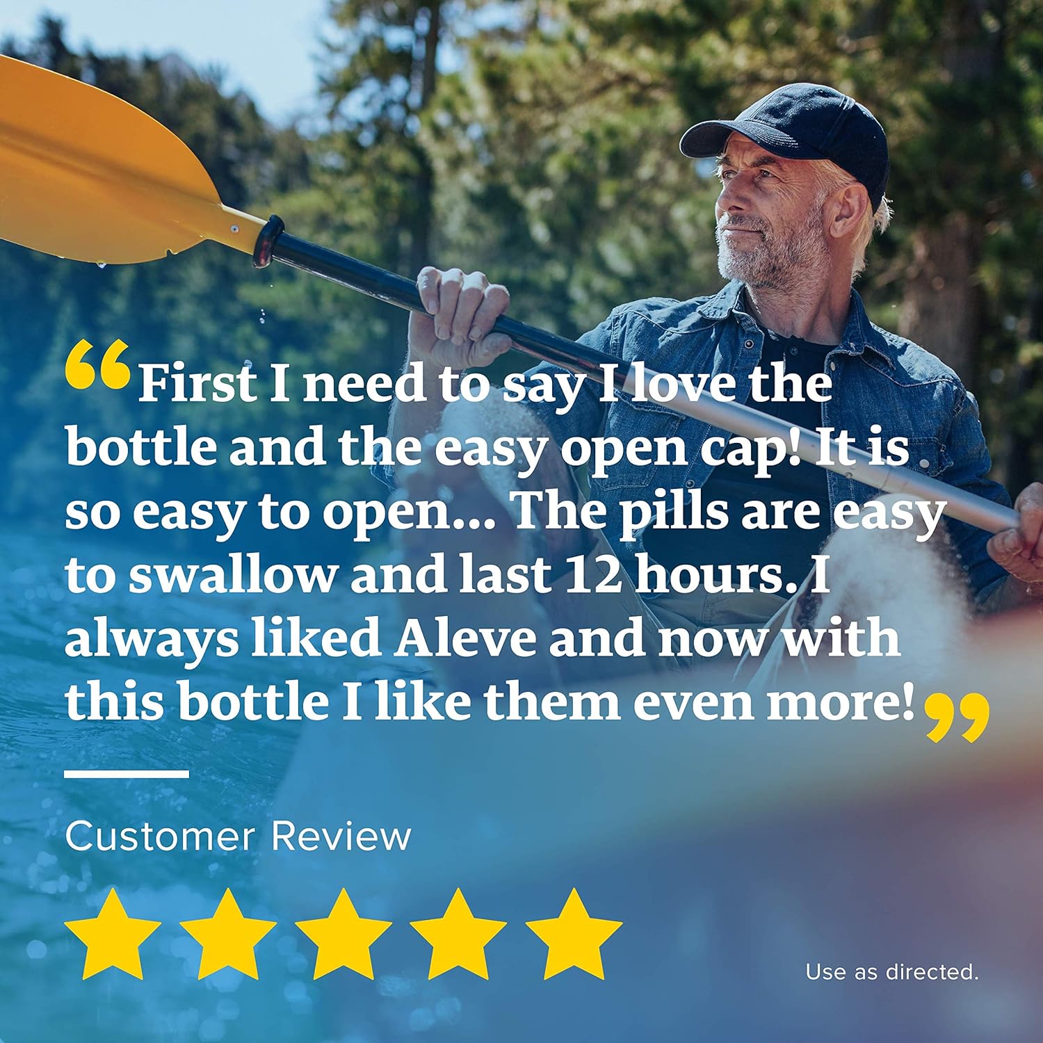 Aleve Soft Grip Arthritis Cap Tablets, Fast Acting All Day Pain Relief for Headaches, Muscle Aches, and Fever Reduction, Naproxen Sodium Capsules, 220 mg, 270 Count: Health & Personal Care