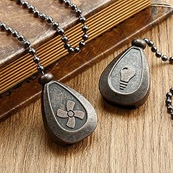 4 Pieces Ceiling Fan Pull Chain Extender Ornament
