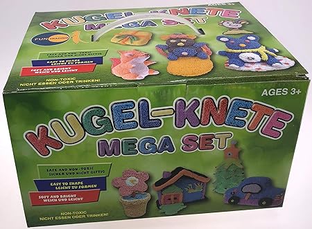 Fun Trading Kugelknete Mega Set - Knete aus Kügelchen
