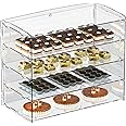 Acrylic Bakery Display Case,Acrylic Pastry Display Case,Donut Display Cabinet,Countertop Display Cases for Bakery, Deli