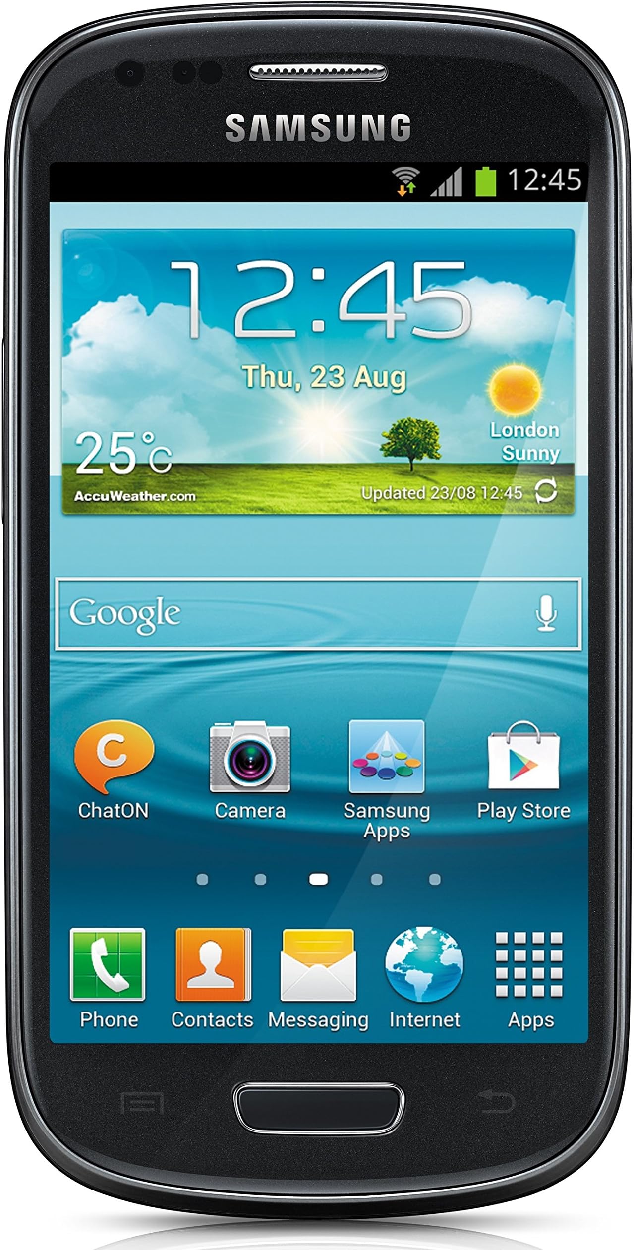 Samsung Galaxy S3 Mini I8200 Value Edition Unlocked Cellphone, Retail Packaging, 8GB, Black