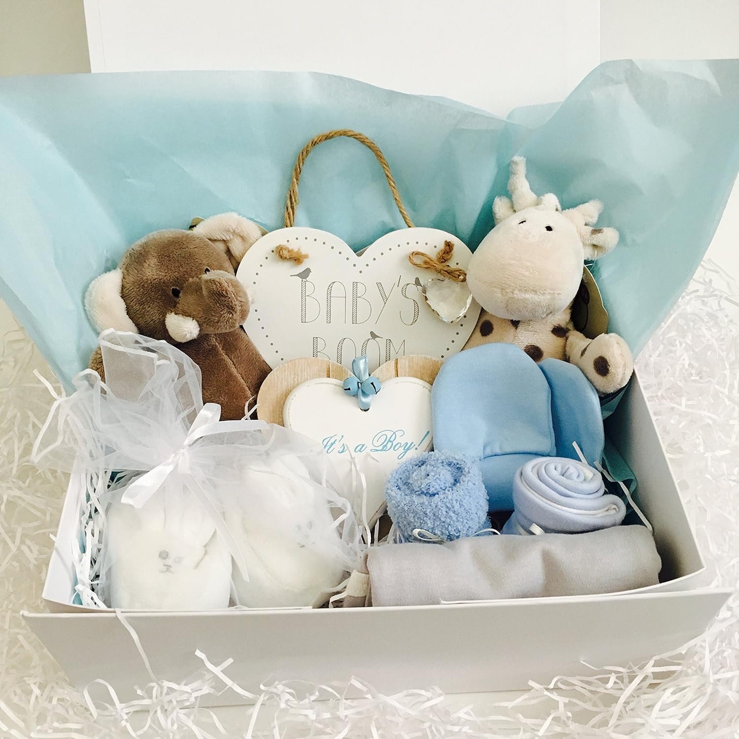 large baby boy gift box
