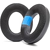 WC Freeze Momentum 4 - Cooling Gel Earpads for Sennheiser Momentum 4 Wireless & HDB 630 Headphones by Wicked Cushions - Boost Comfort, Thickness, & Sound Isolation for Epic Listening | Black