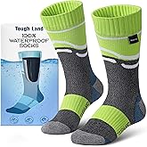 Waterproof Socks, Water Resistant Socks for Women & Men, Fits for Hiking, Cycling, Hunting and Running