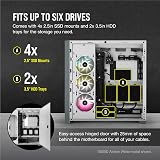 Corsair 5000D Tempered Glass Mid-Tower Case Black Solid Front Panel view 8