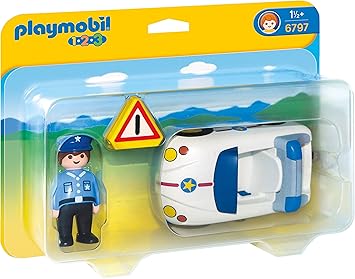coche policia playmobil amazon