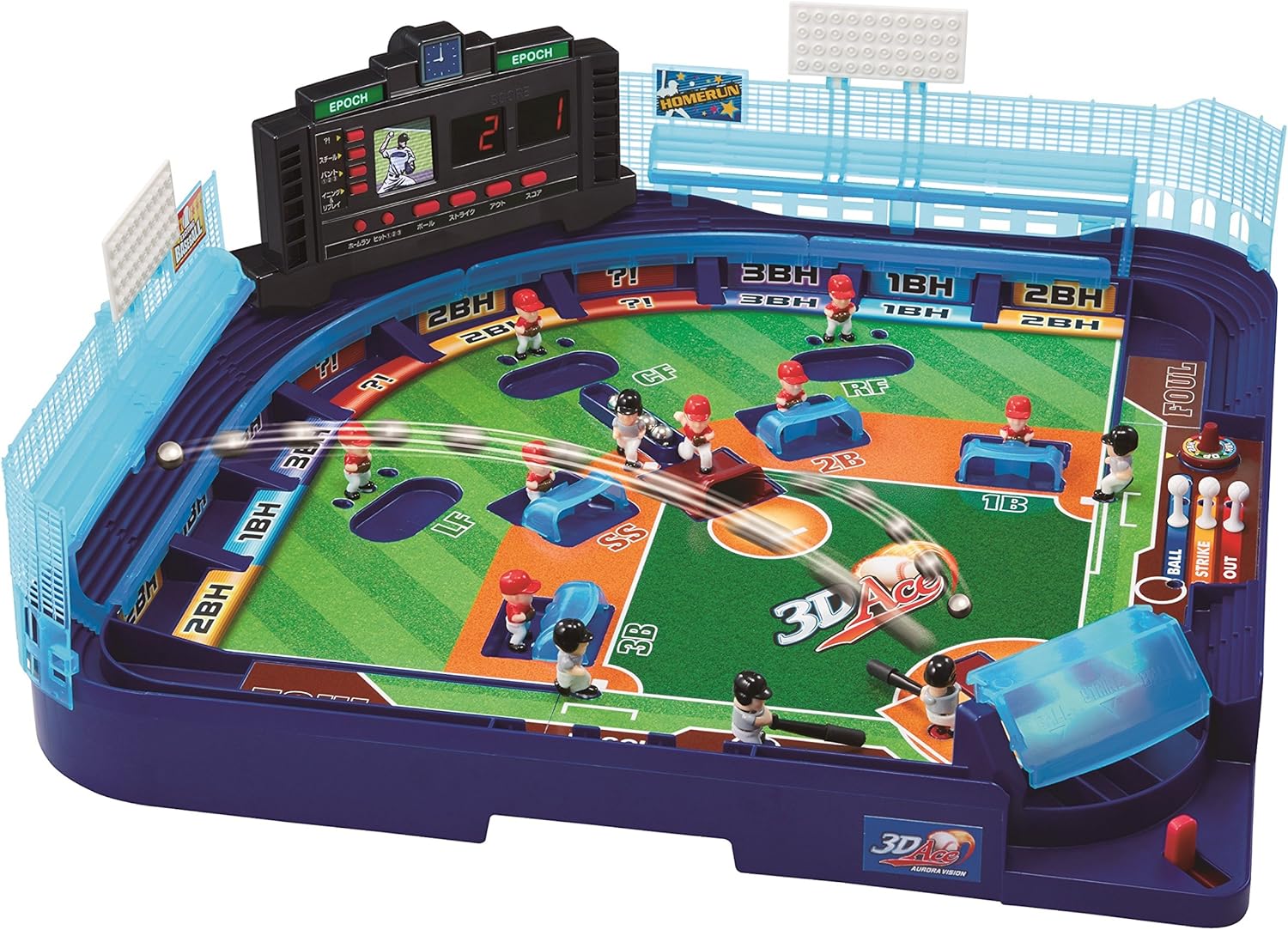 Amazon 野球盤3dエース オーロラビジョン アクションゲーム おもちゃ