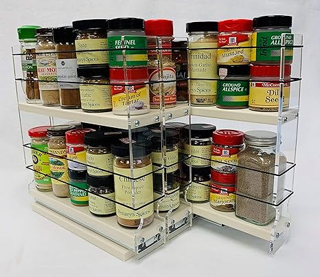 Vertical Spice 222x2x11 Dc Spice Rack Cabinet Mounted 3