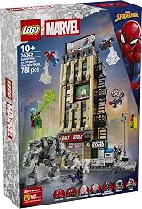 LEGO Marvel Spider-Man vs Mysterio Daily Bugle Building view 6