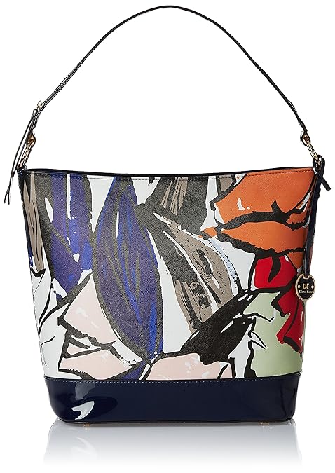 multi coloured shoulder bag