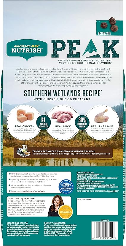 rachael ray peak ingredients