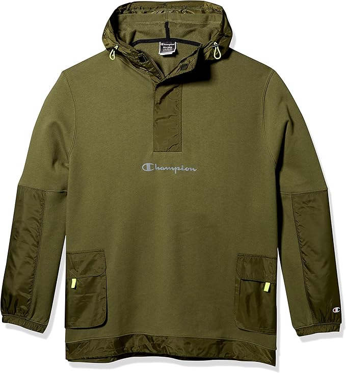 champion windbreaker brown